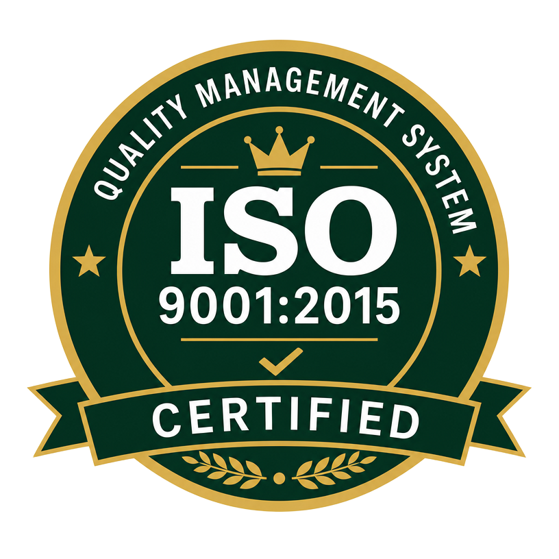 ISO 9001:2015 logo
