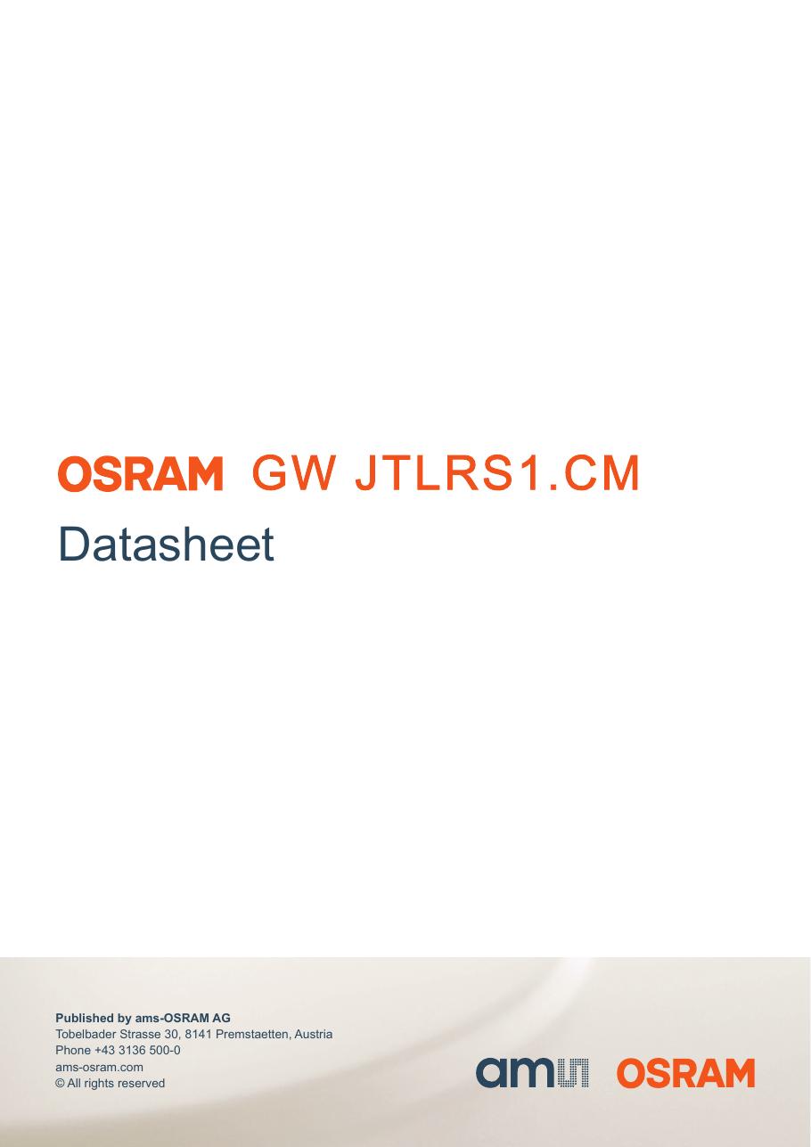 OSRAM 2835 LED Datasheet — OSRAM Opto Semiconductors