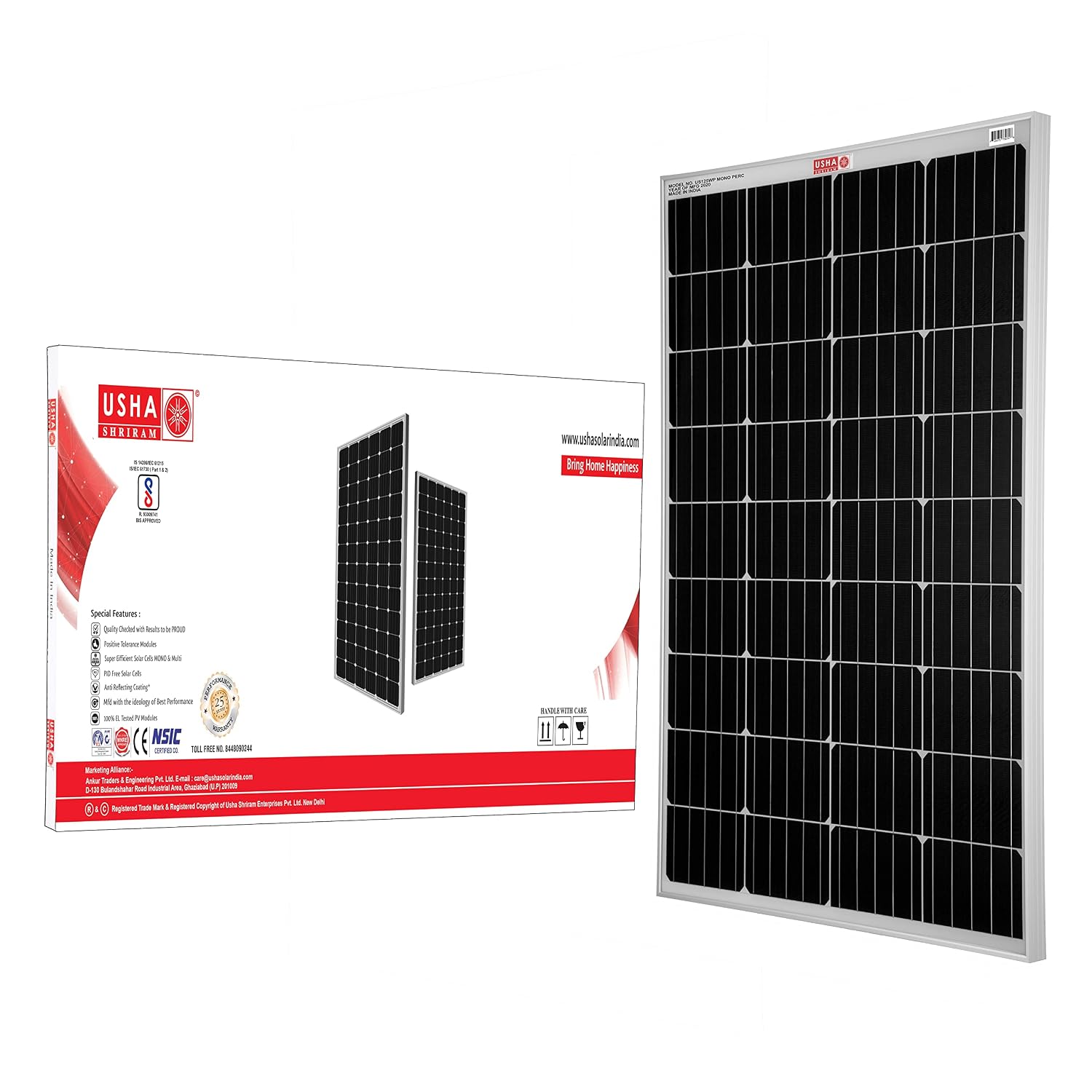 Solar Panel Mono Crystalline/ Mono Perc/ Bifacial or similar